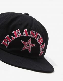 Pleasures Team Snapback Cap - Black