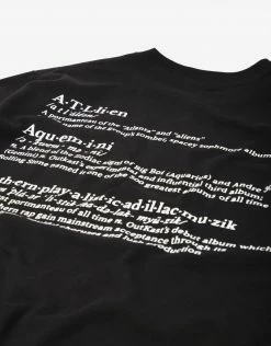 New Arrivals Pleasures Vocabulary T Shirt - Black
