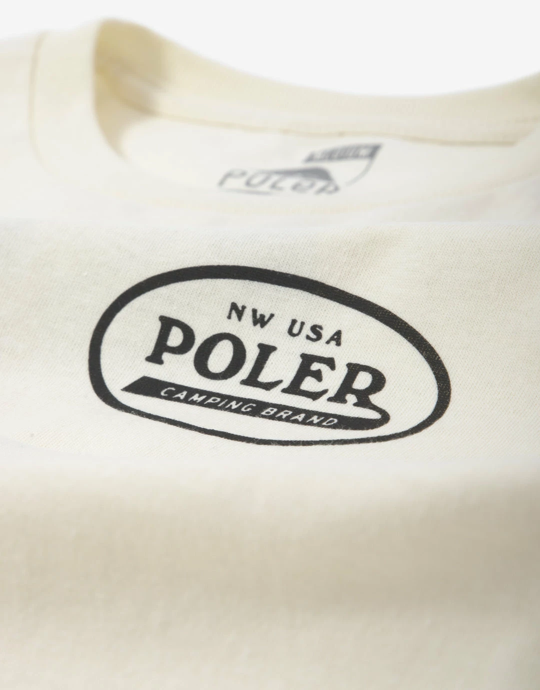 Poler Brand Brand T Shirt - Natural 3 Poler Brand Brand T Shirt - Natural