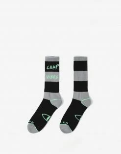 Poler Camp Vibes Socks - Black
