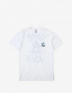 Poler Floral Vibes T Shirt - White