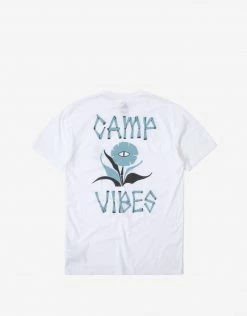 Poler Floral Vibes T Shirt - White