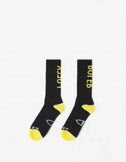 Poler Mirror Socks - Black