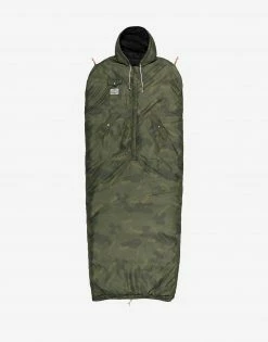 Poler Pattern Napsack - Black/Furry Camo