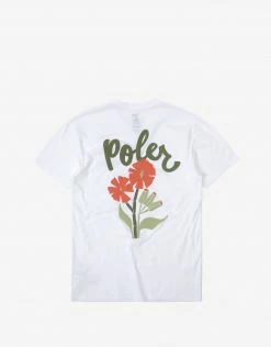 Poler Poppy T Shirt - White