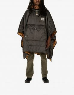 Poler Reversible Camp Poncho - Black Ginger Critter