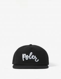 Poler Script Hat - Black