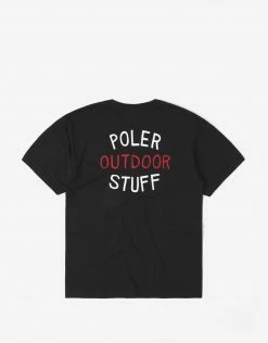 Poler Stamp T Shirt - Black