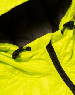 HUF Polygon Quilted Jacket - Bio Lime