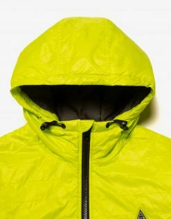 HUF Polygon Quilted Jacket - Bio Lime