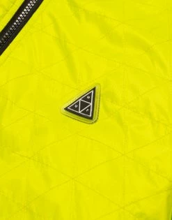 HUF Polygon Quilted Jacket - Bio Lime