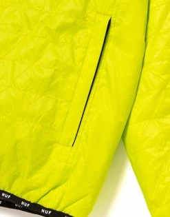 HUF Polygon Quilted Jacket - Bio Lime