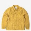 Clothing Profound Aesthetic Still Life Destroyed Denim Jacket - Dusted Camel