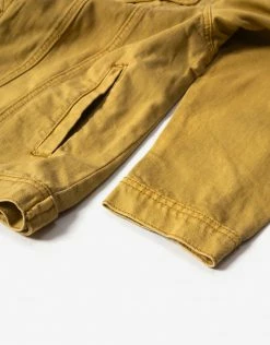 Clothing Profound Aesthetic Still Life Destroyed Denim Jacket - Dusted Camel