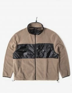 Rains Fleece Jacket - Taupe