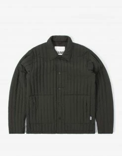 Rains Liner Shirt Jacket - Green