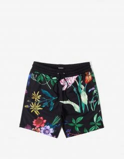 Rip N Dip Green House Sweat Shorts - Black Clothing