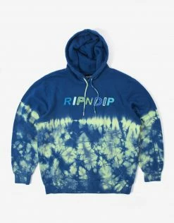 Rip N Dip Prisma Hoody - Navy/Green