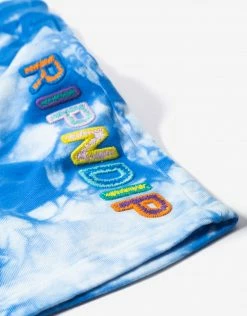 Rip N Dip Prisma Sweat Shorts - Blue Lightning Wash Clothing