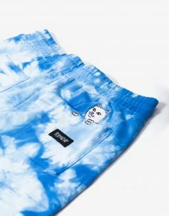 Rip N Dip Prisma Sweat Shorts - Blue Lightning Wash Clothing