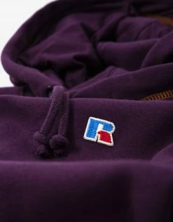 Russell Athletic Eugene Hoody - Deep Purple