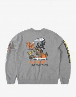 New Arrivals Stan Ray Sound Waves Sweatshirt - Grey Heather