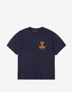 Stan Ray Sound Waves T Shirt - Navy
