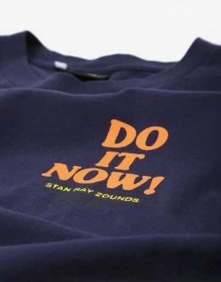 Stan Ray Sound Waves T Shirt - Navy