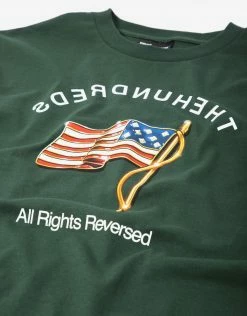 The Hundreds All Rights Reserved T Shirt - Forest New Arrivals