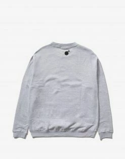 The Hundreds Forever Bar Logo Crewneck - Athletic Heather