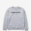 The Hundreds Forever Bar Logo Crewneck - Athletic Heather