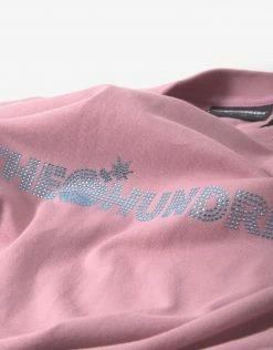 The Hundreds Glitz T Shirt - Mauve