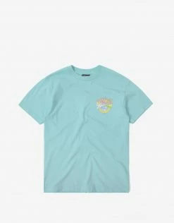 The Hundreds LA Flames T Shirt - Celadon