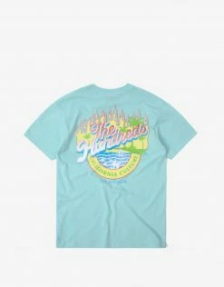 The Hundreds LA Flames T Shirt - Celadon