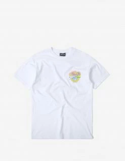 New Arrivals The Hundreds LA Flames T Shirt - White