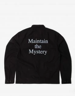 The Hundreds Labor Long Sleeve Woven Shirt - Black