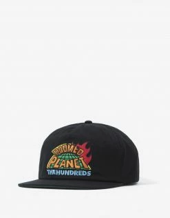 The Hundreds Planet Snapback Cap - Black