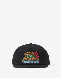 The Hundreds Planet Snapback Cap - Black