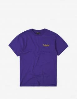 The Hundreds Rich FA21 T Shirt - Purple