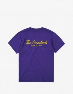 The Hundreds Rich FA21 T Shirt - Purple