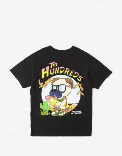 The Hundreds Wally Surf T Shirt - Black