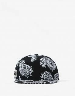 The Hundreds X Joshua Vides Vides Paisley Snapback - Black