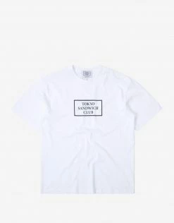 Tokyo Sandwich Club Logo B.S.T T Shirt - White