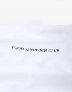Tokyo Sandwich Club Logo B.S.T T Shirt - White
