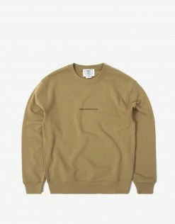 Tokyo Sandwich Club Logo C.W.S Crewneck Sweatshirt - Sand