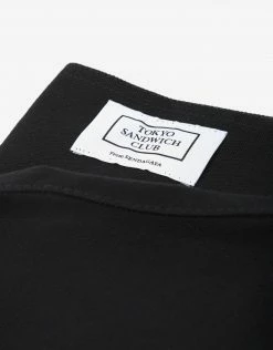 Tokyo Sandwich Club Short Apron - Black