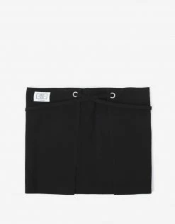 Tokyo Sandwich Club Short Apron - Black