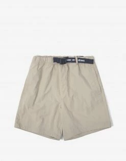 Tommy Jeans Belted Beach Short - Savannah Sand