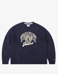 Tommy Jeans College Archive Sweatshirt - Twilight Navy