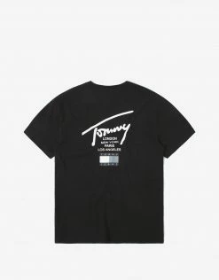 Tommy Jeans Modern Essentials Signature T Shirt - Black
